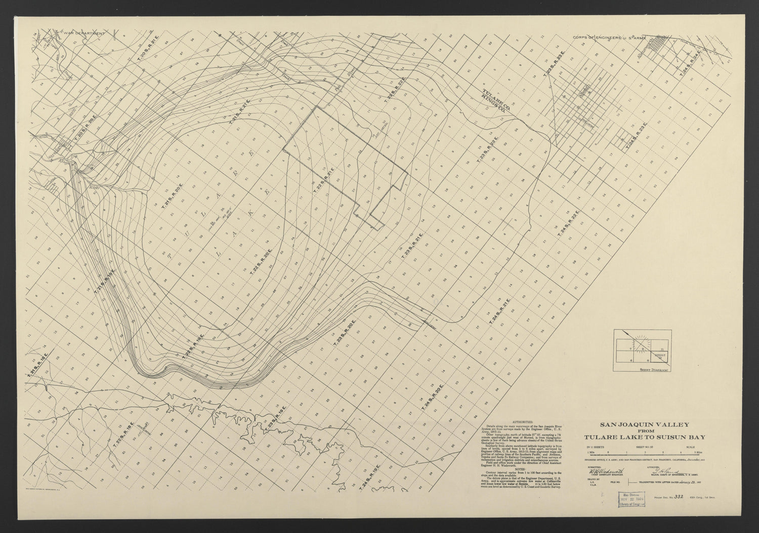 CA Drawer 115, Folder 15, Item 11 from Maps of California--regions San Jacinto-San M 1800 by Relic Map Company