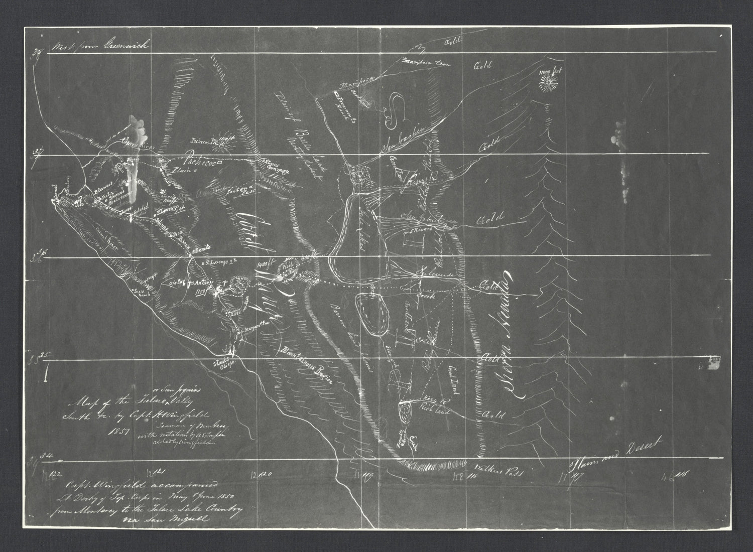 CA Drawer 115, Folder 10, Item 02 from Maps of California--regions San Jacinto-San M 1800 by Relic Map Company