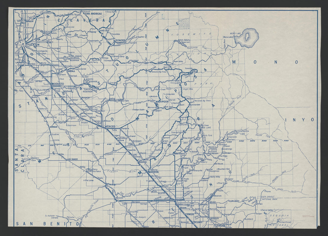CA Drawer 115, Folder 19, Item 02 from Maps of California--regions San Jacinto-San M 1800 by Relic Map Company