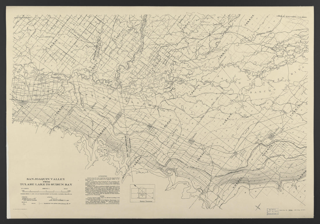 CA Drawer 115, Folder 15, Item 05 from Maps of California--regions San Jacinto-San M 1800 by Relic Map Company