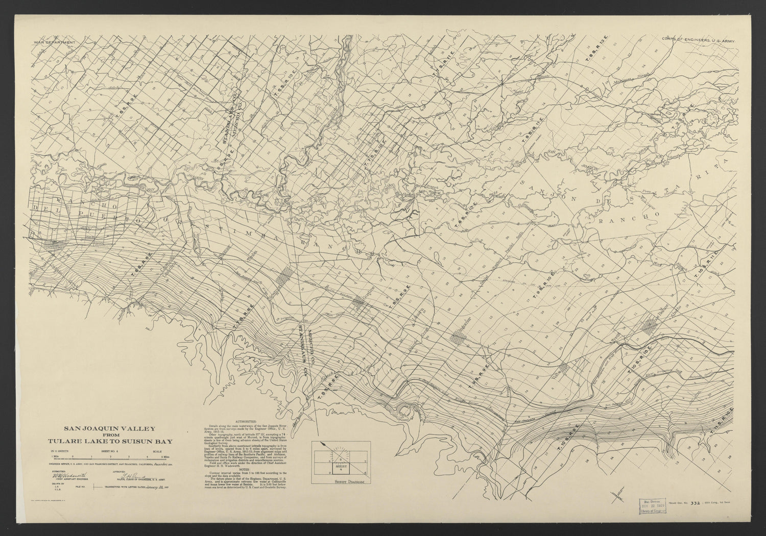 CA Drawer 115, Folder 15, Item 05 from Maps of California--regions San Jacinto-San M 1800 by Relic Map Company