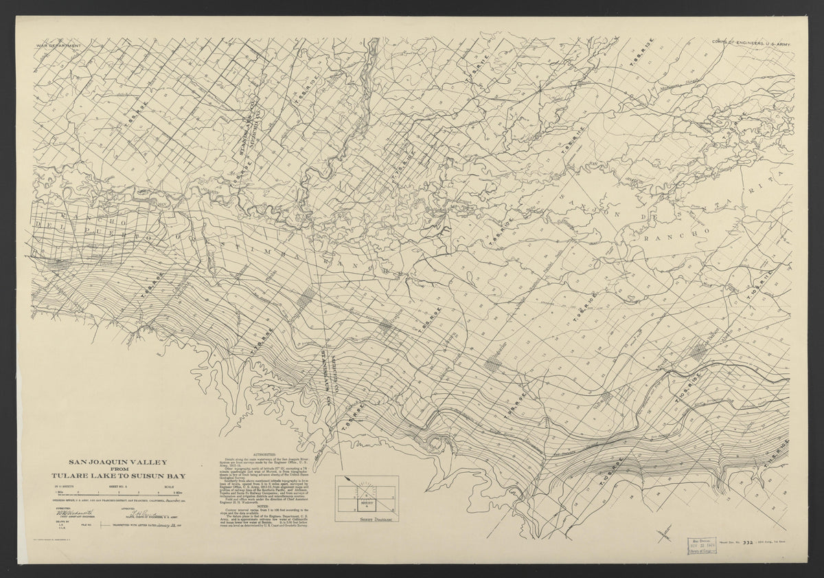 CA Drawer 115, Folder 15, Item 05 from Maps of California--regions San Jacinto-San M 1800 by Relic Map Company