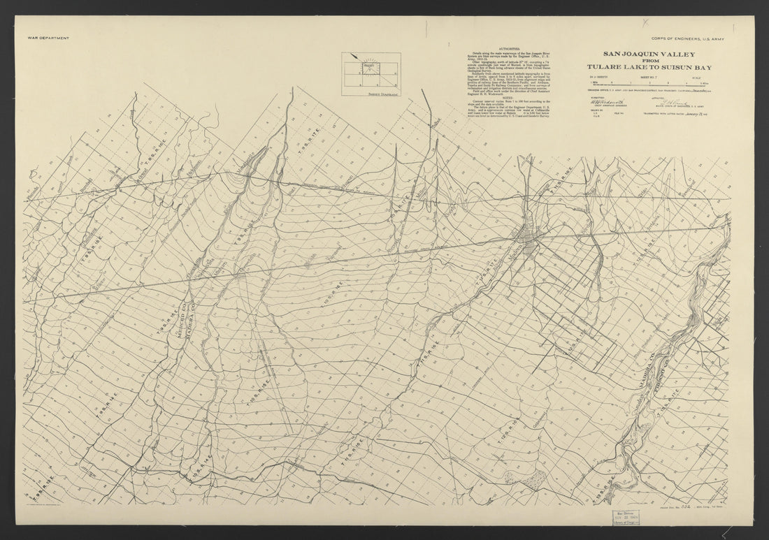 CA Drawer 115, Folder 15, Item 08 from Maps of California--regions San Jacinto-San M 1800 by Relic Map Company