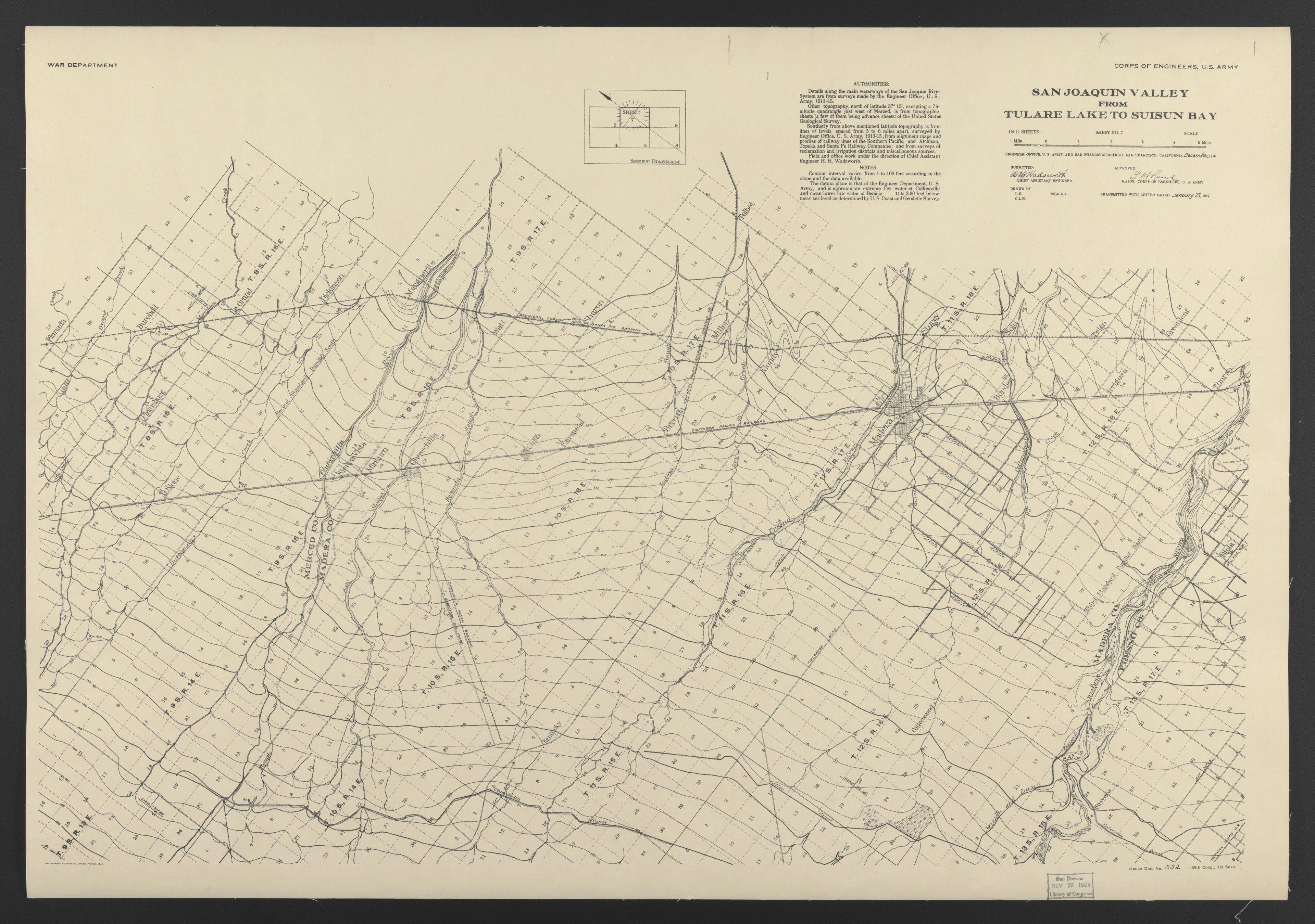 CA Drawer 115, Folder 15, Item 08 from Maps of California--regions San Jacinto-San M 1800 by Relic Map Company
