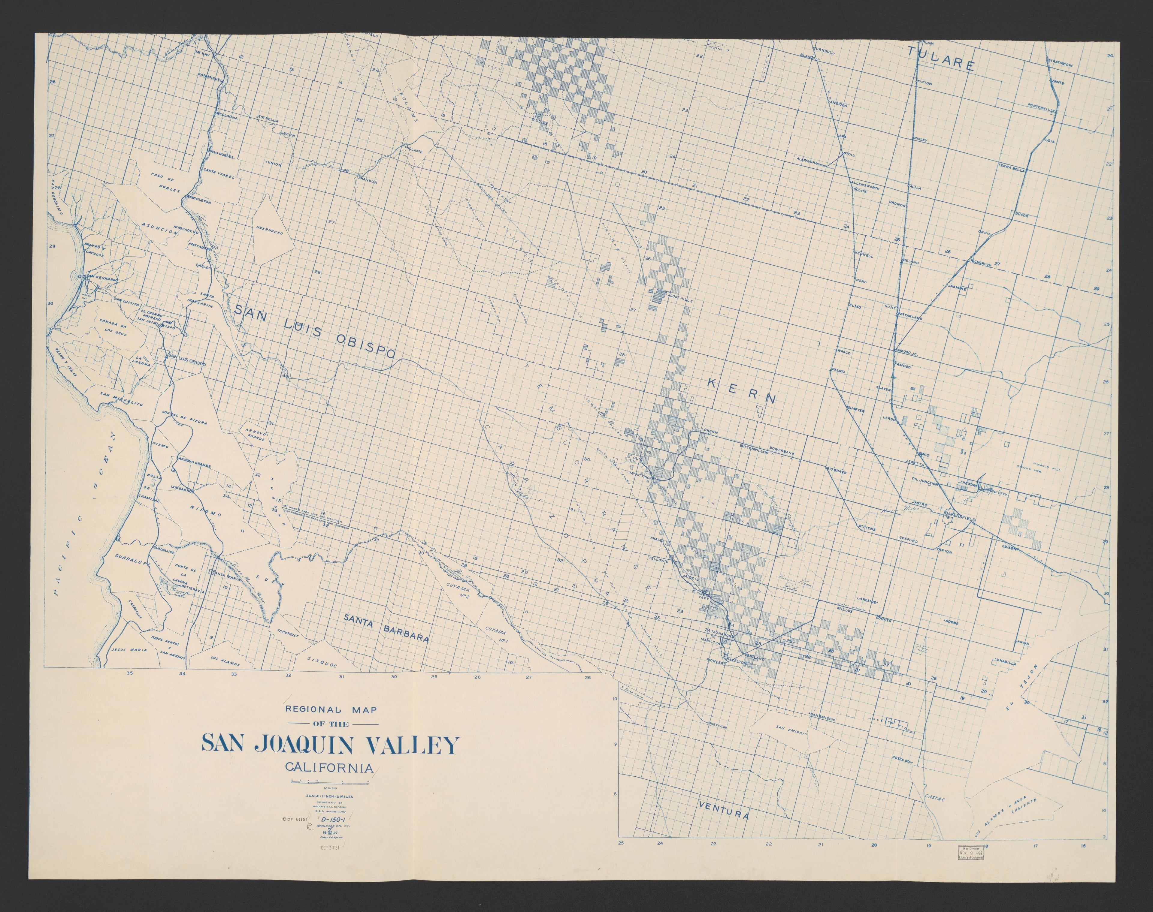 CA Drawer 115, Folder 20, Item 01 from Maps of California--regions San Jacinto-San M 1800 by Relic Map Company