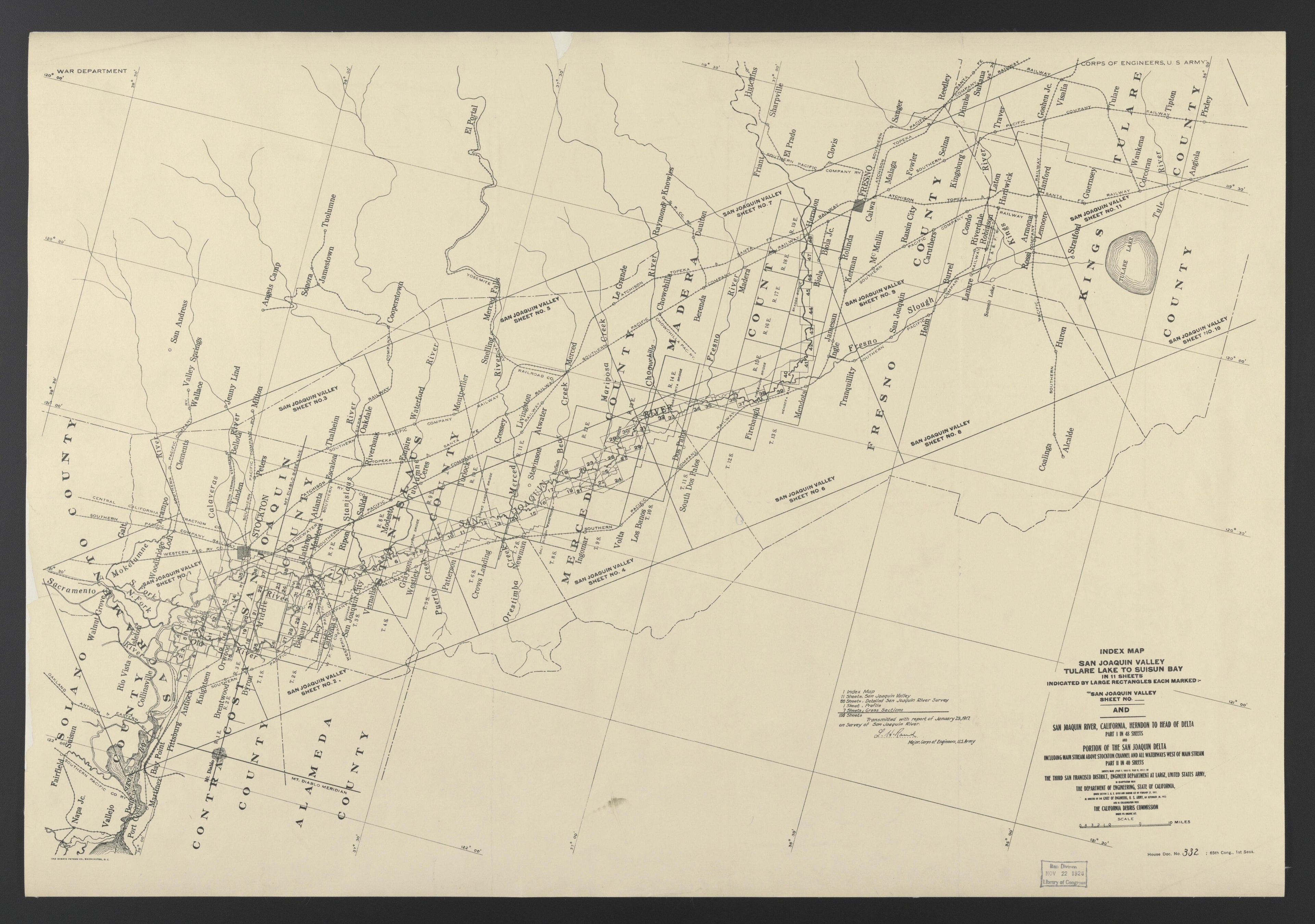 CA Drawer 115, Folder 15, Item 03 from Maps of California--regions San Jacinto-San M 1800 by Relic Map Company