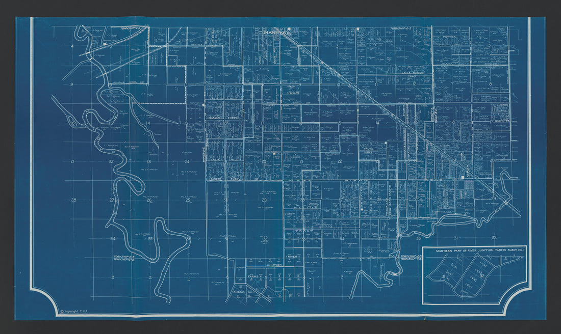 CA Drawer 115, Folder 17, Item 02 from Maps of California--regions San Jacinto-San M 1800 by Relic Map Company
