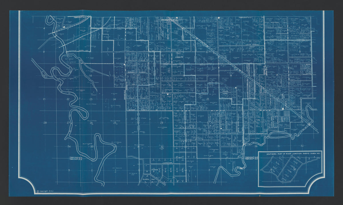 CA Drawer 115, Folder 17, Item 02 from Maps of California--regions San Jacinto-San M 1800 by Relic Map Company
