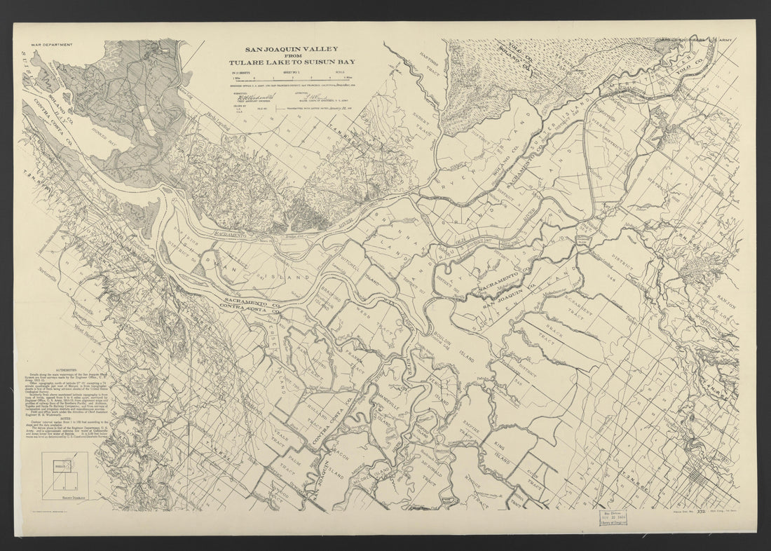 CA Drawer 115, Folder 15, Item 02 from Maps of California--regions San Jacinto-San M 1800 by Relic Map Company