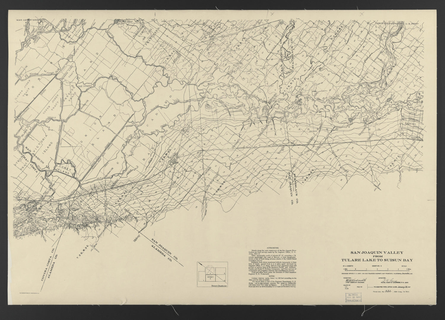 CA Drawer 115, Folder 15, Item 01 from Maps of California--regions San Jacinto-San M 1800 by Relic Map Company