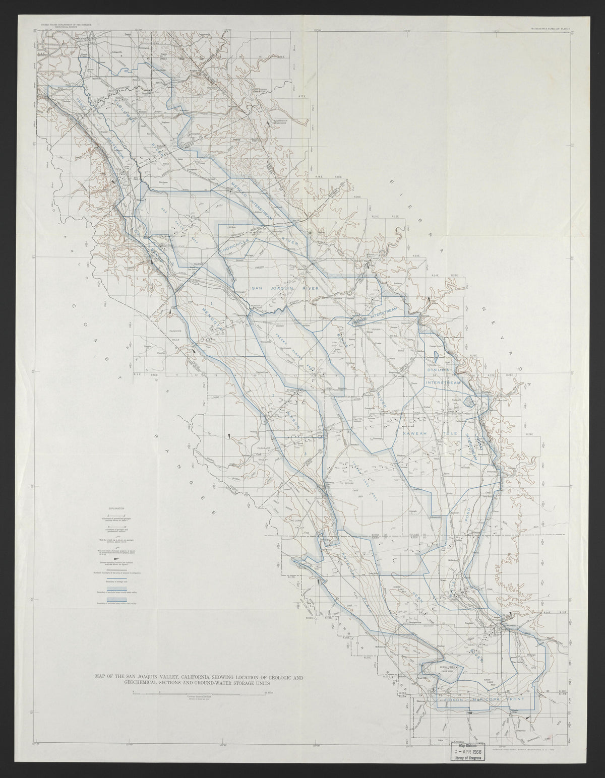 CA Drawer 115, Folder 30, Item 01 from Maps of California--regions San Jacinto-San M 1800 by Relic Map Company