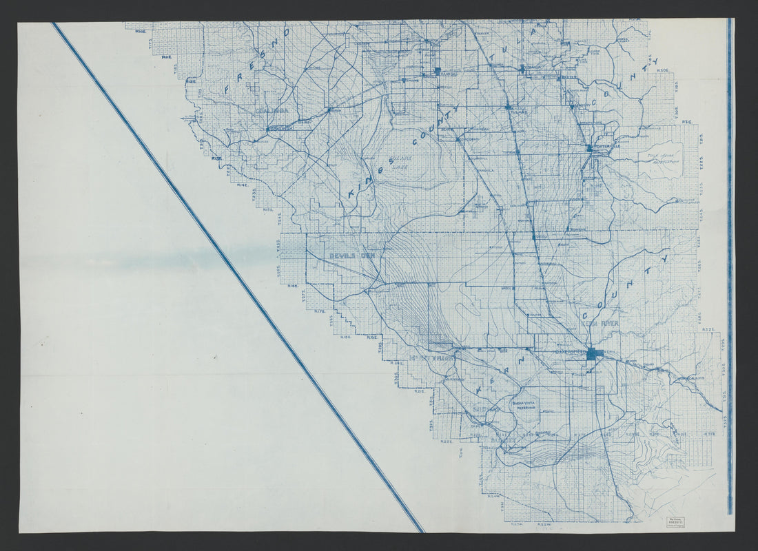 CA Drawer 115, Folder 16, Item 01 from Maps of California--regions San Jacinto-San M 1800 by Relic Map Company