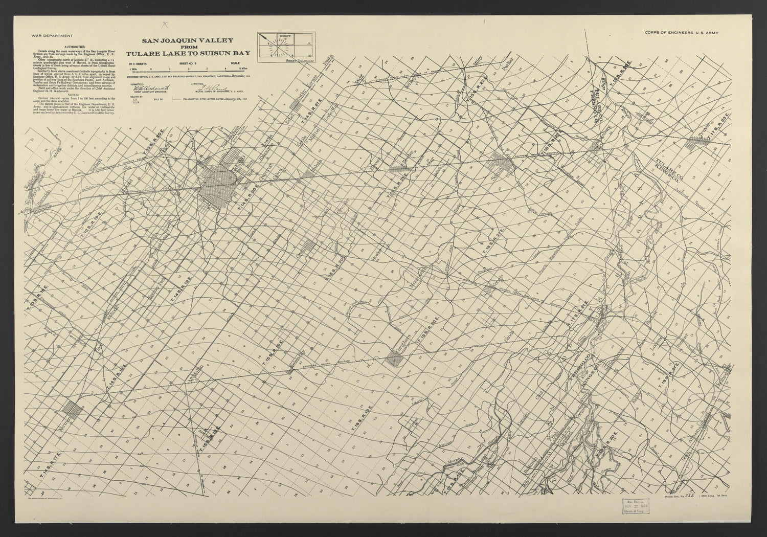 CA Drawer 115, Folder 15, Item 10 from Maps of California--regions San Jacinto-San M 1800 by Relic Map Company