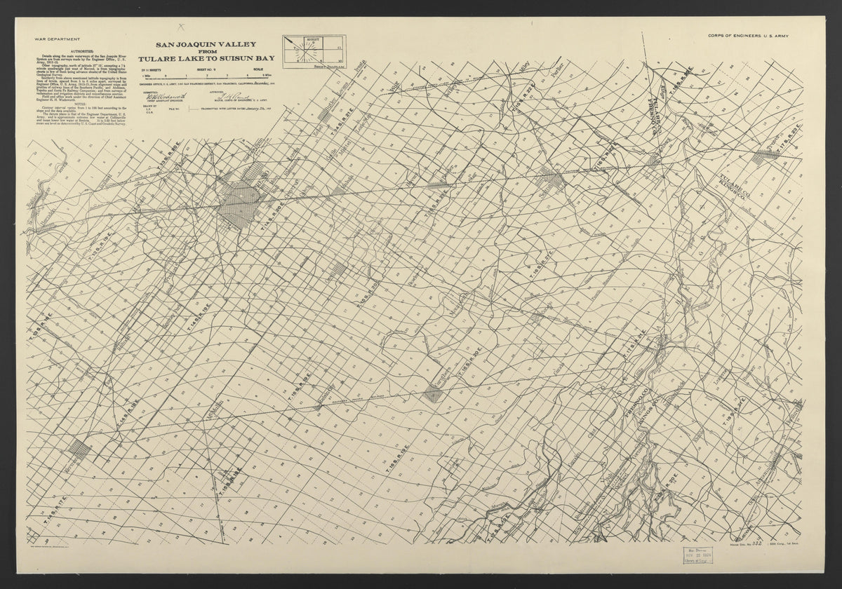 CA Drawer 115, Folder 15, Item 10 from Maps of California--regions San Jacinto-San M 1800 by Relic Map Company