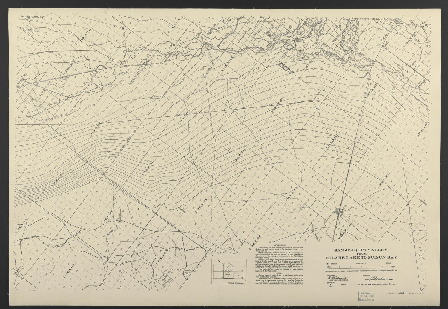 CA Drawer 115, Folder 15, Item 09 from Maps of California--regions San Jacinto-San M 1800 by Relic Map Company