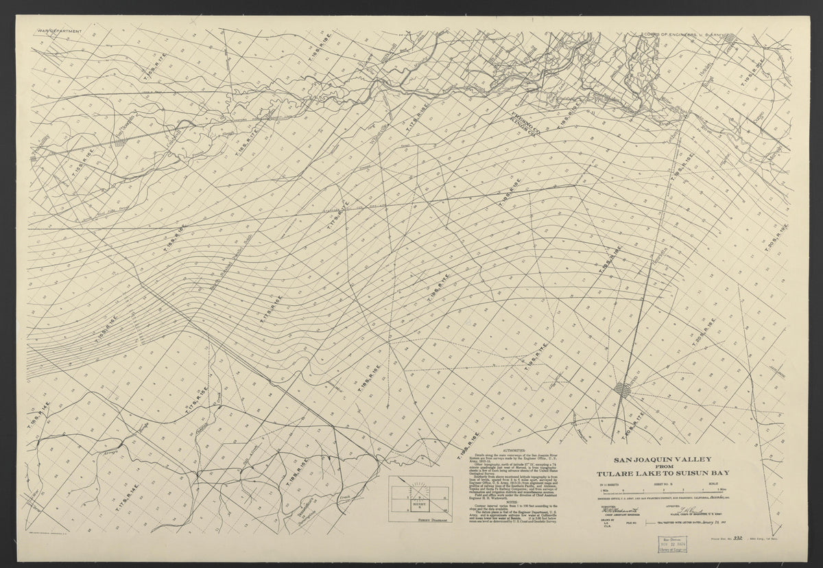CA Drawer 115, Folder 15, Item 09 from Maps of California--regions San Jacinto-San M 1800 by Relic Map Company