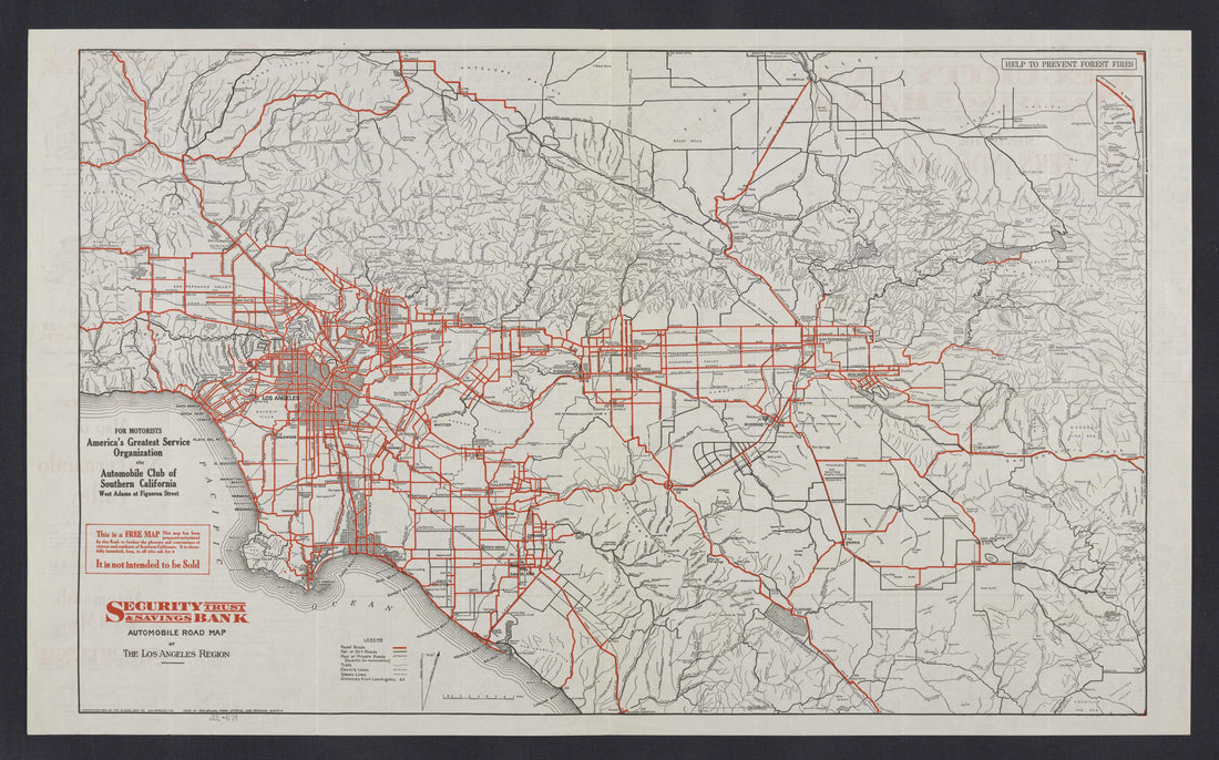 CA Drawer 108, Folder 18, Item 01 (Front) from Maps of California--regions Sand-San Fernando Valley 1850-1940 1800 by Relic Map Company