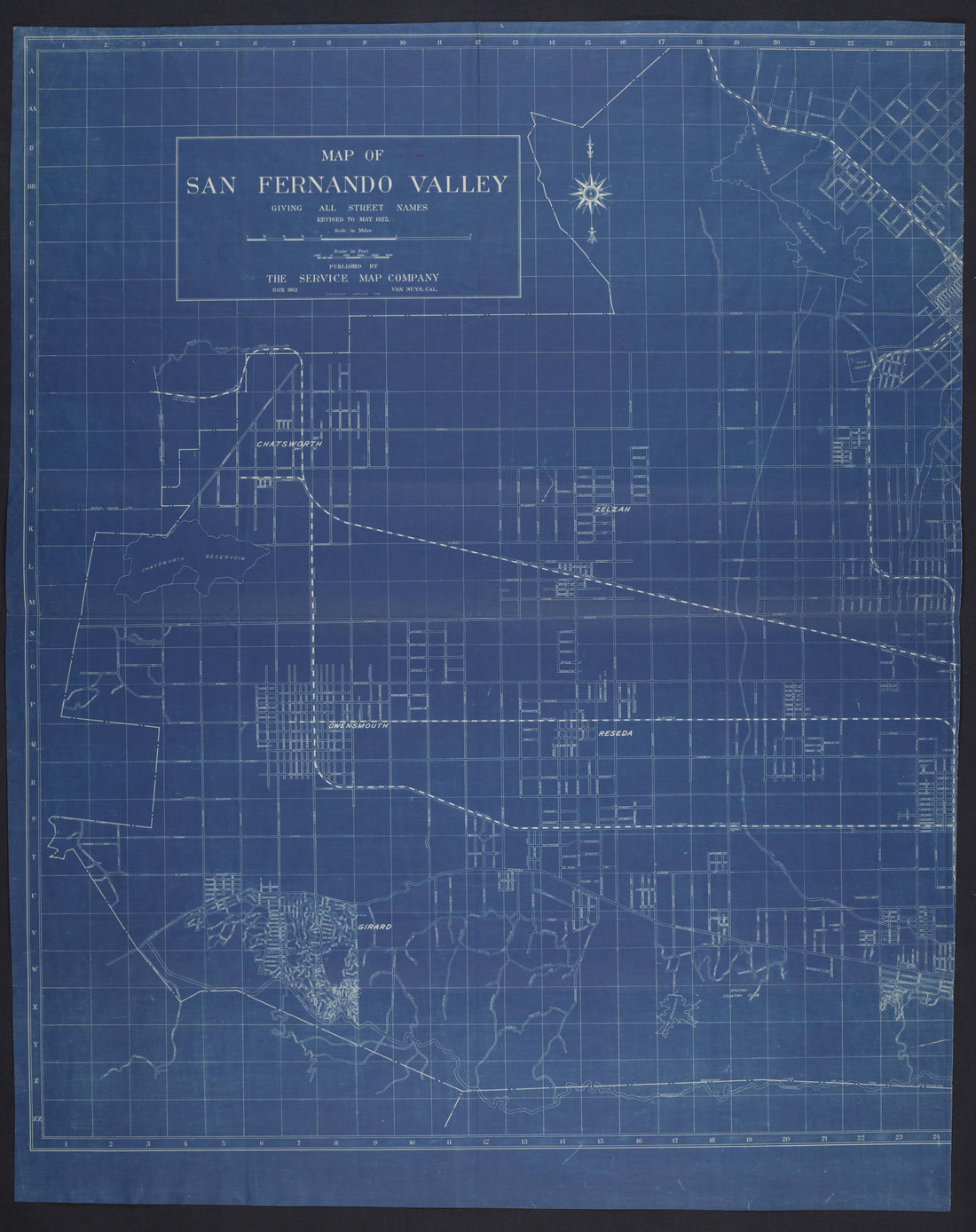 CA Drawer 108, Folder 13, Item 02 from Maps of California--regions Sand-San Fernando Valley 1850-1940 1800 by Relic Map Company