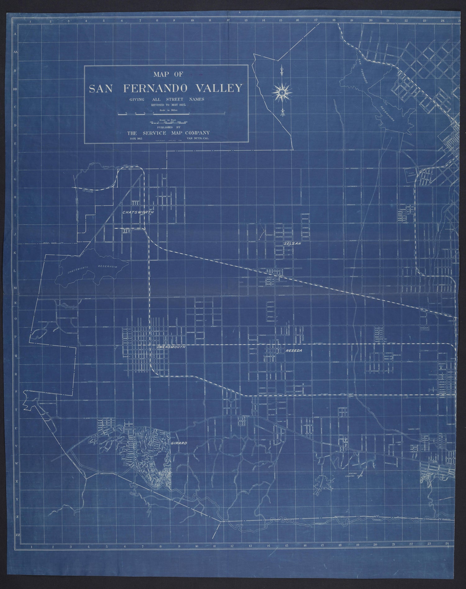 CA Drawer 108, Folder 13, Item 02 from Maps of California--regions Sand-San Fernando Valley 1850-1940 1800 by Relic Map Company