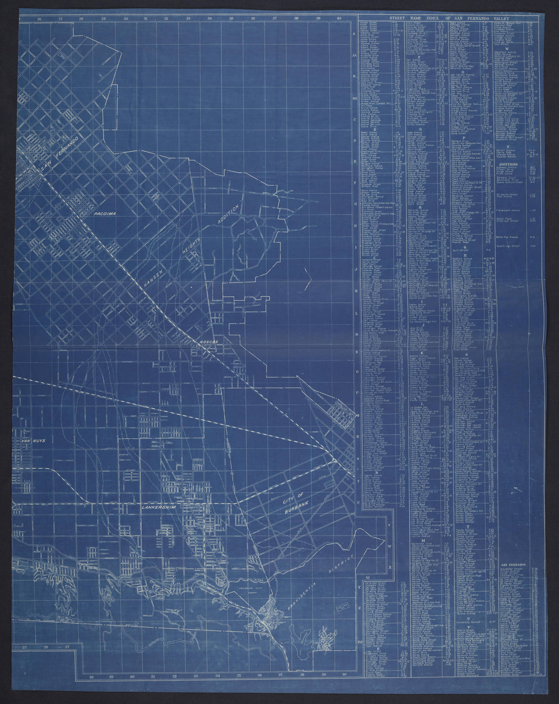 CA Drawer 108, Folder 13, Item 01 from Maps of California--regions Sand-San Fernando Valley 1850-1940 1800 by Relic Map Company