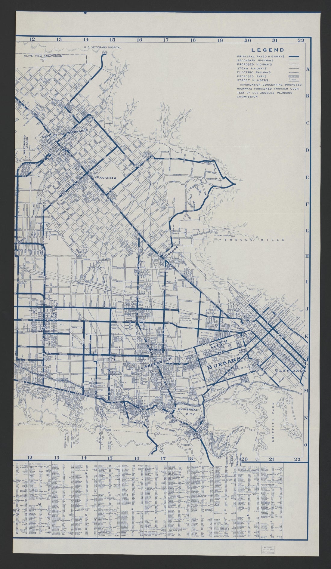 CA Drawer 108, Folder 14, Item 02 from Maps of California--regions Sand-San Fernando Valley 1850-1940 1800 by Relic Map Company