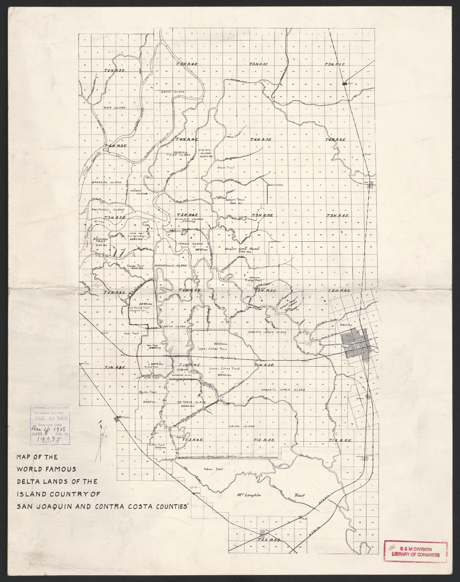 This old map of California, San Joaquin County,  was created by  in 1850