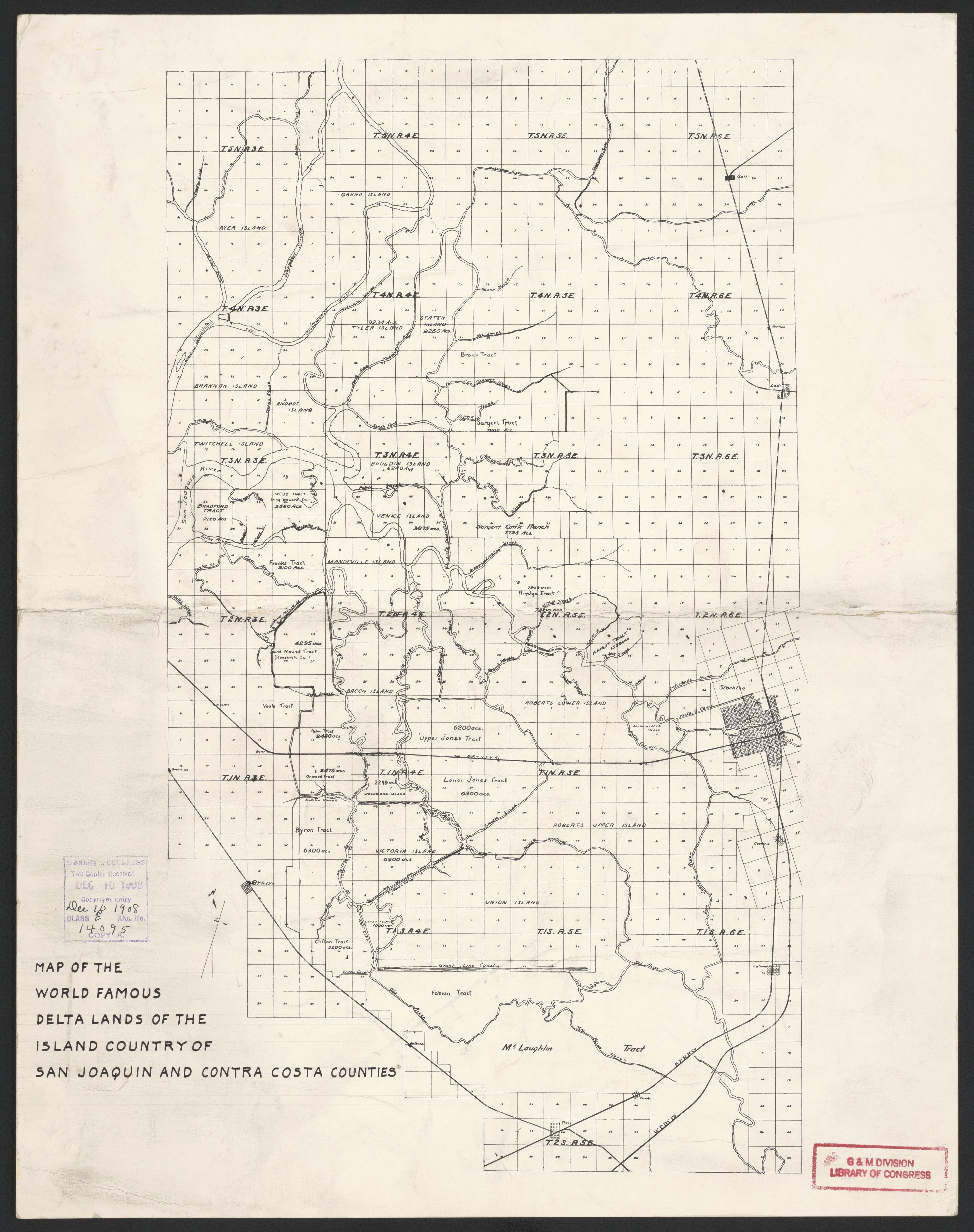This old map of California, San Joaquin County,  was created by  in 1850