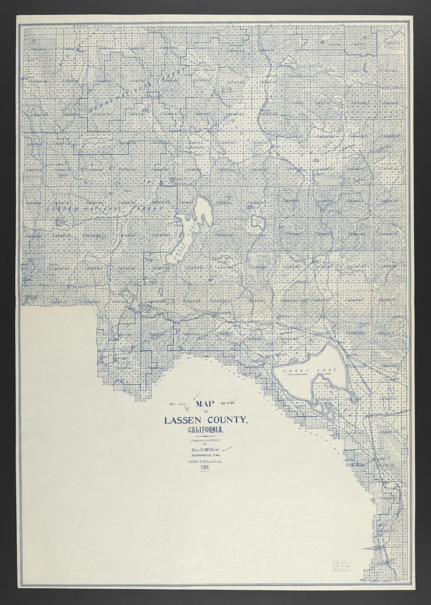 CA Drawer 149, Folder 20, Item 01 from Maps of California--counties Lake-Lassen to 1937 1861 by Relic Map Company