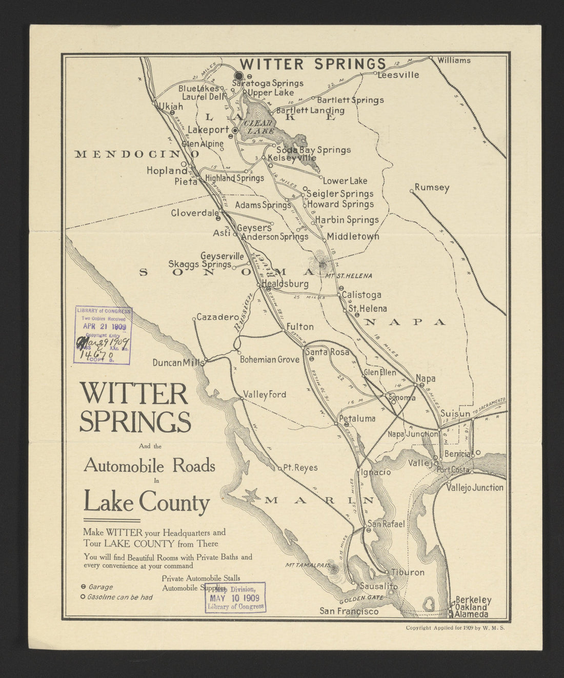 This old map of California, Lake County, Lassen County,  was created by  in 1861