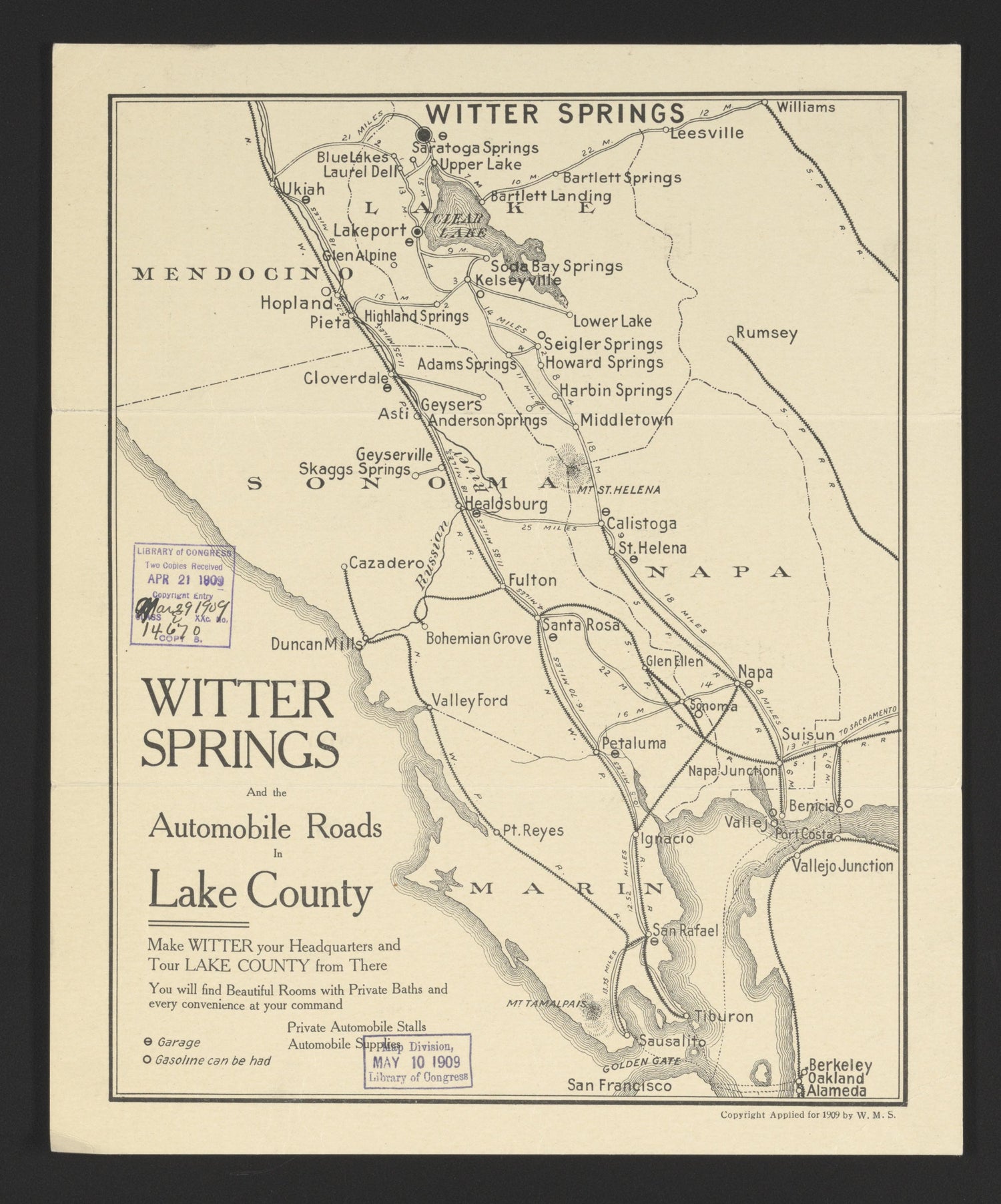 This old map of California, Lake County, Lassen County,  was created by  in 1861
