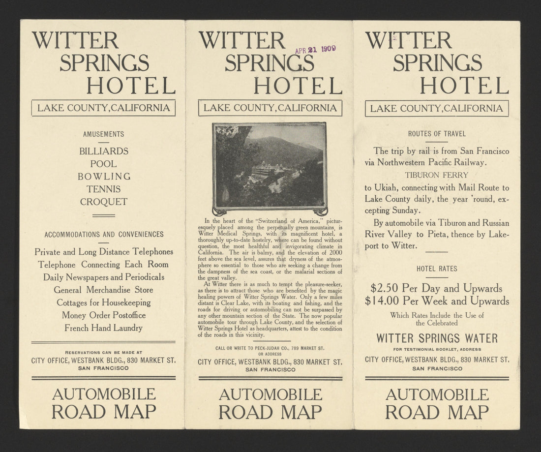 This old map of California, Lake County, Lassen County,  was created by  in 1861