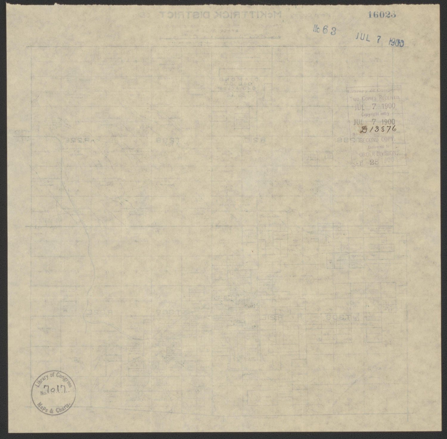 This old map of California, Inyo County, Kern County,  was created by  in 1866