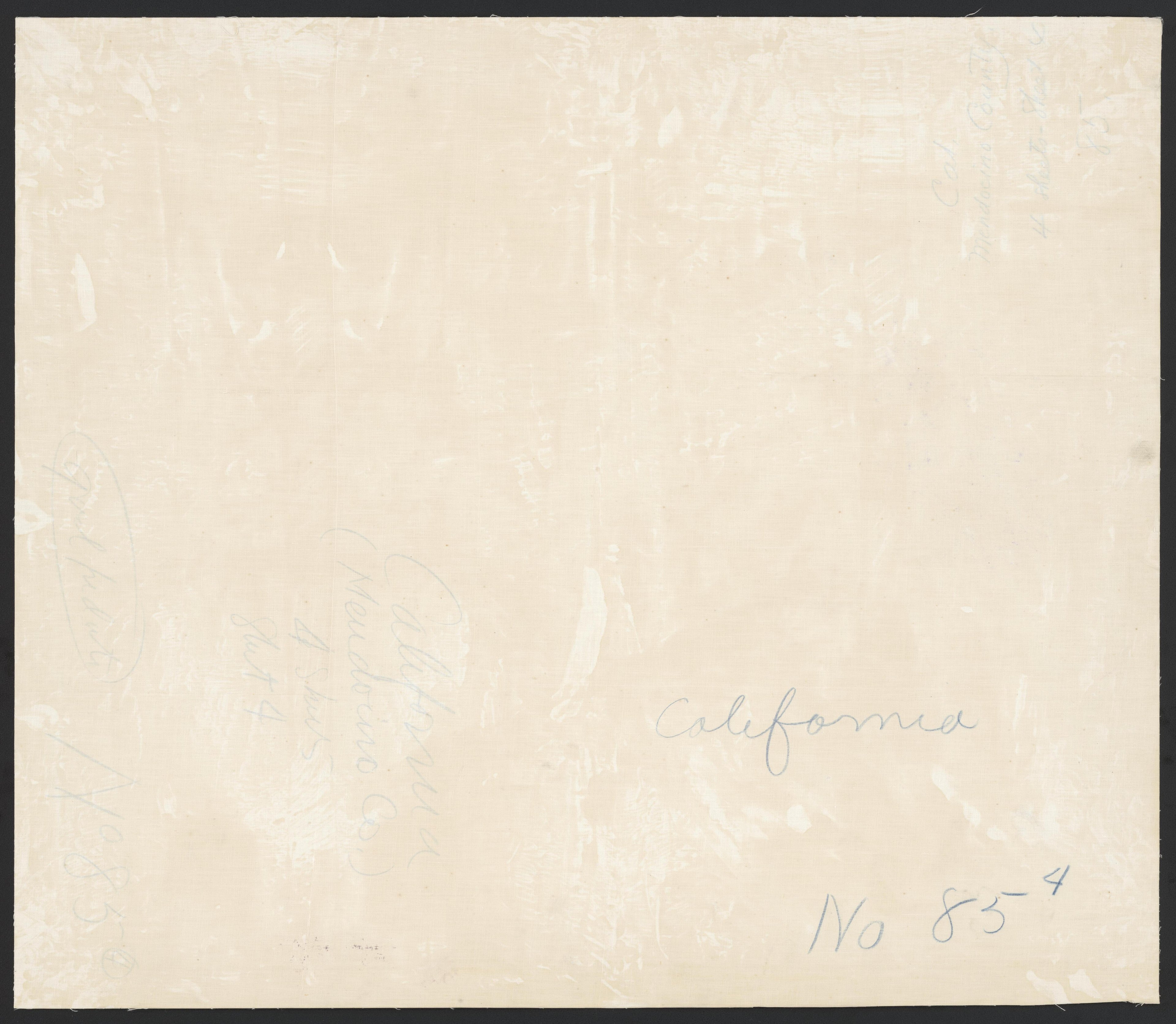 CA Drawer 163, Folder 13, Item 03 (Back) from Maps of California--counties Mariposa-Mendocino to 1937 1850 by Relic Map Company