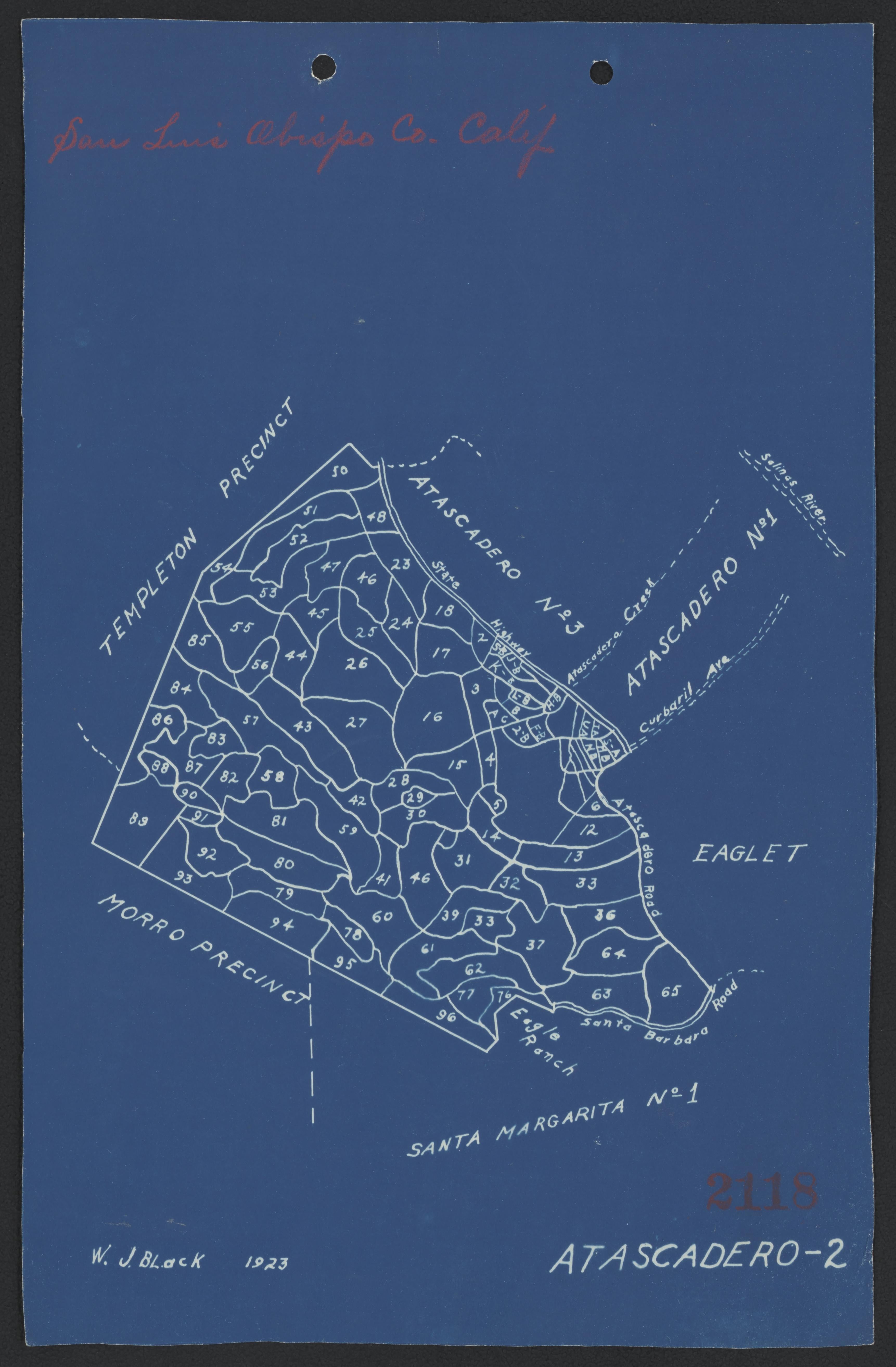 This old map of California, San Luis Obispo County,  was created by  in 1850