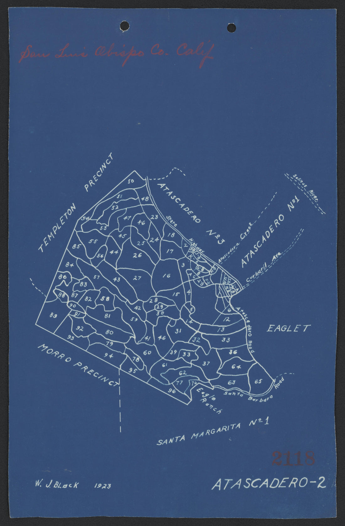 This old map of California, San Luis Obispo County,  was created by  in 1850