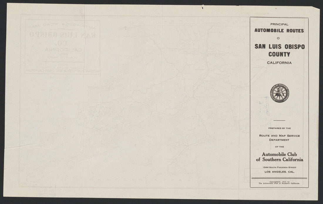 This old map of California, San Luis Obispo County,  was created by  in 1850