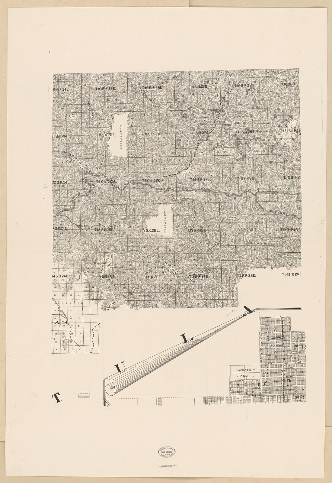 CA Drawer 133, Folder 09, Item 02 from Maps of California--counties Fresno to 1913 1856 by Relic Map Company