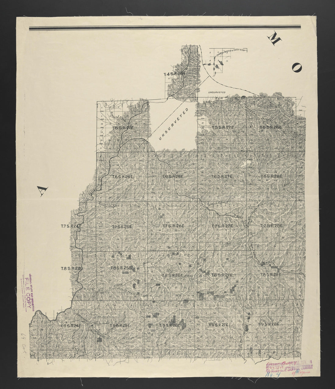 CA Drawer 133, Folder 05, Item 08 from Maps of California--counties Fresno to 1913 1856 by Relic Map Company
