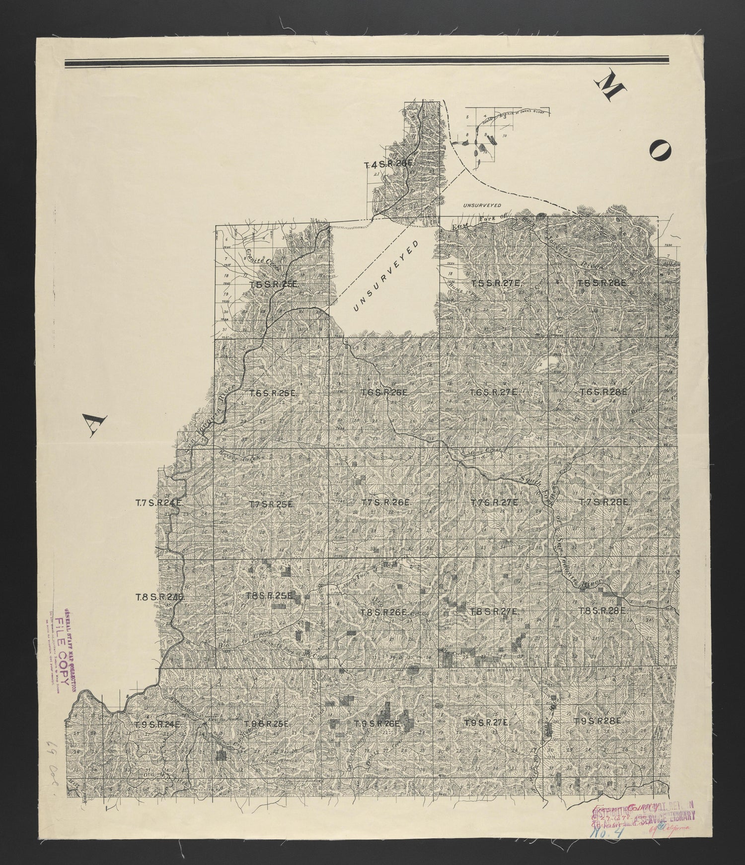 CA Drawer 133, Folder 05, Item 08 from Maps of California--counties Fresno to 1913 1856 by Relic Map Company