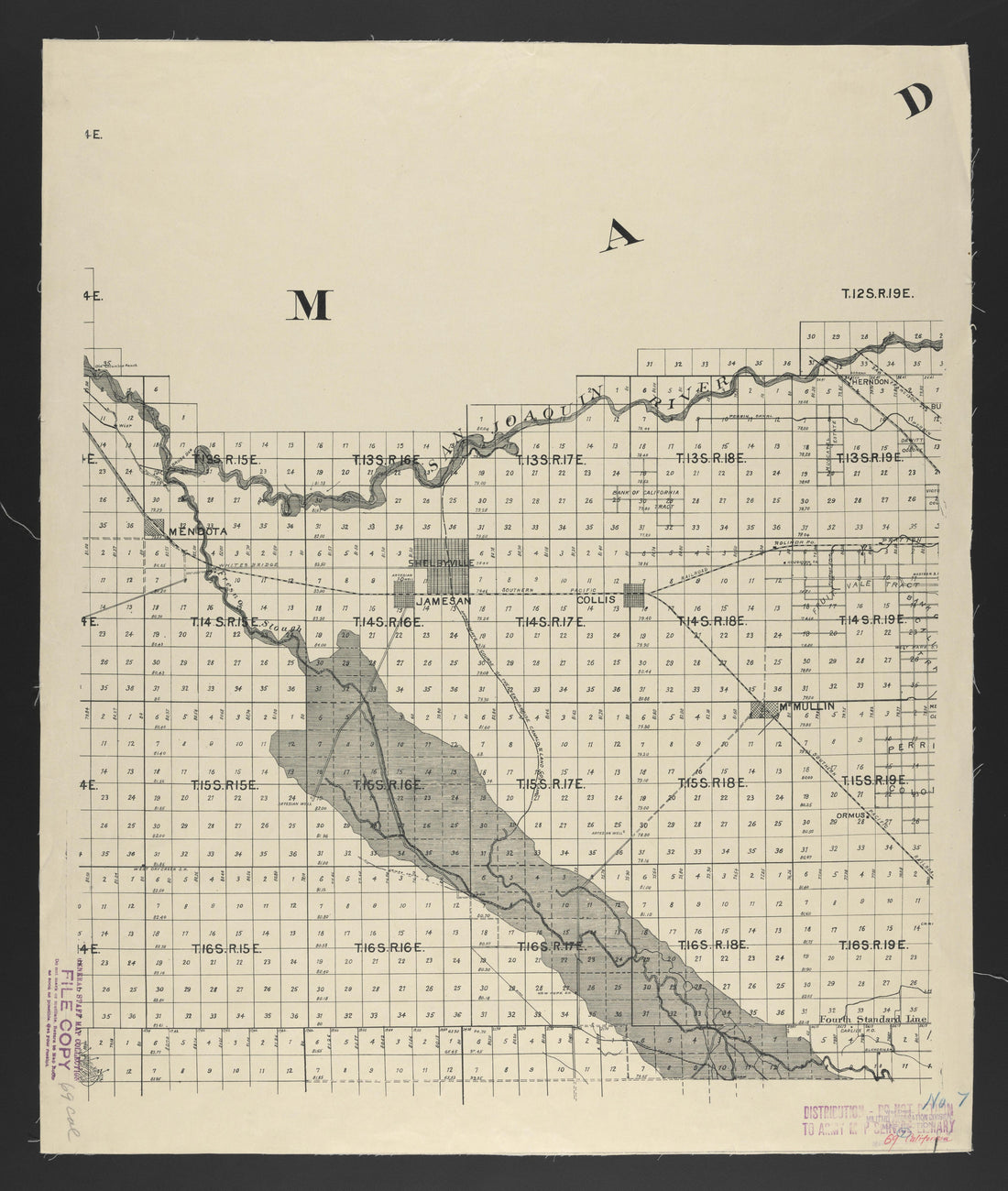CA Drawer 133, Folder 05, Item 05 from Maps of California--counties Fresno to 1913 1856 by Relic Map Company