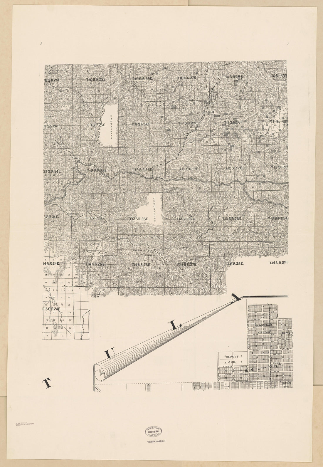 CA Drawer 133, Folder 07, Item 03 from Maps of California--counties Fresno to 1913 1856 by Relic Map Company