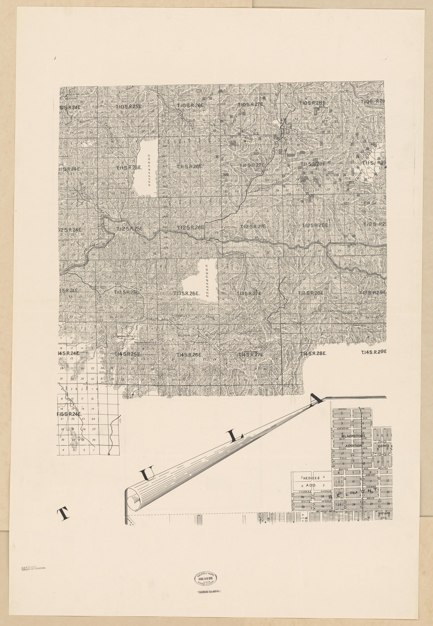CA Drawer 133, Folder 07, Item 03 from Maps of California--counties Fresno to 1913 1856 by Relic Map Company