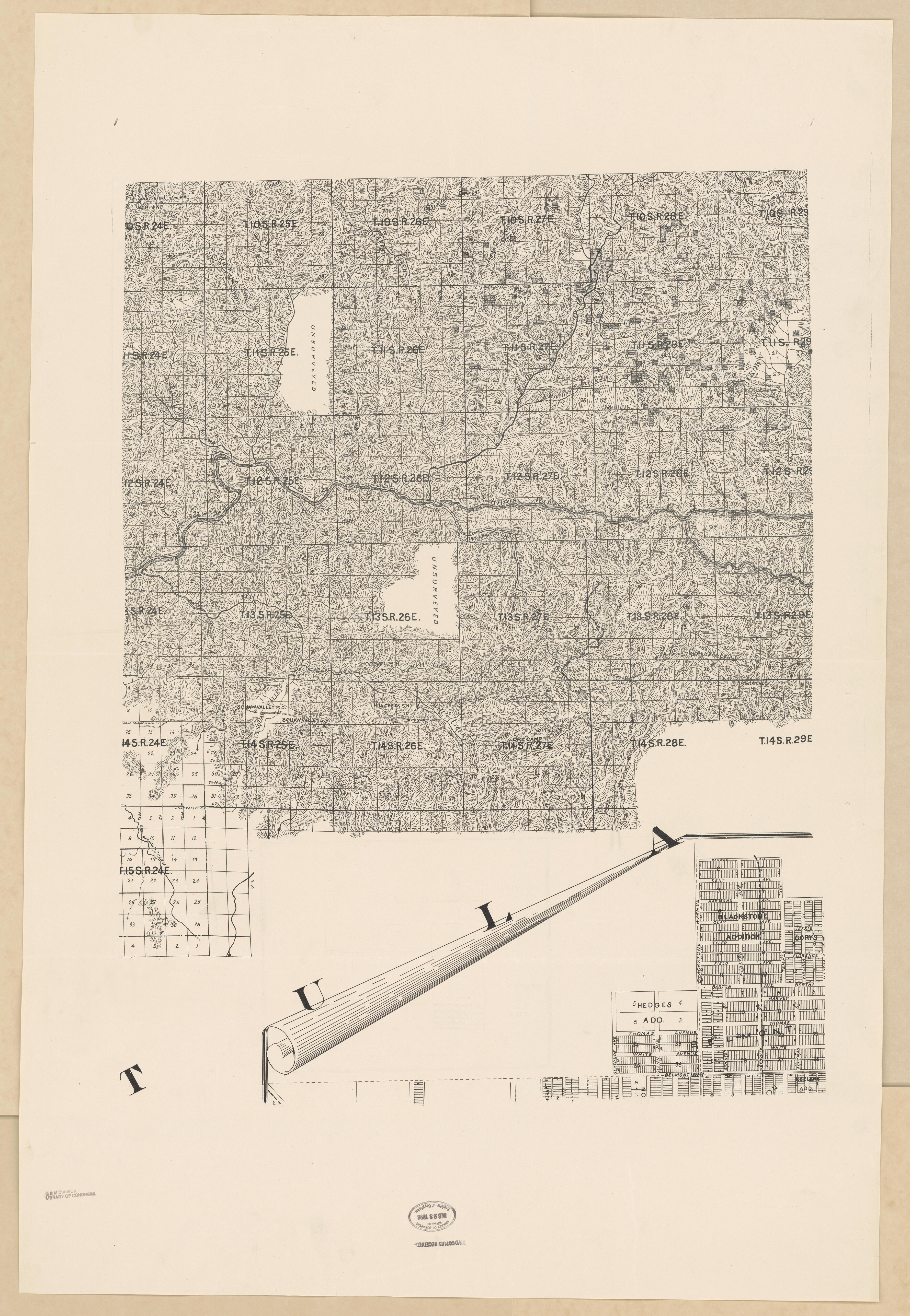 CA Drawer 133, Folder 07, Item 03 from Maps of California--counties Fresno to 1913 1856 by Relic Map Company