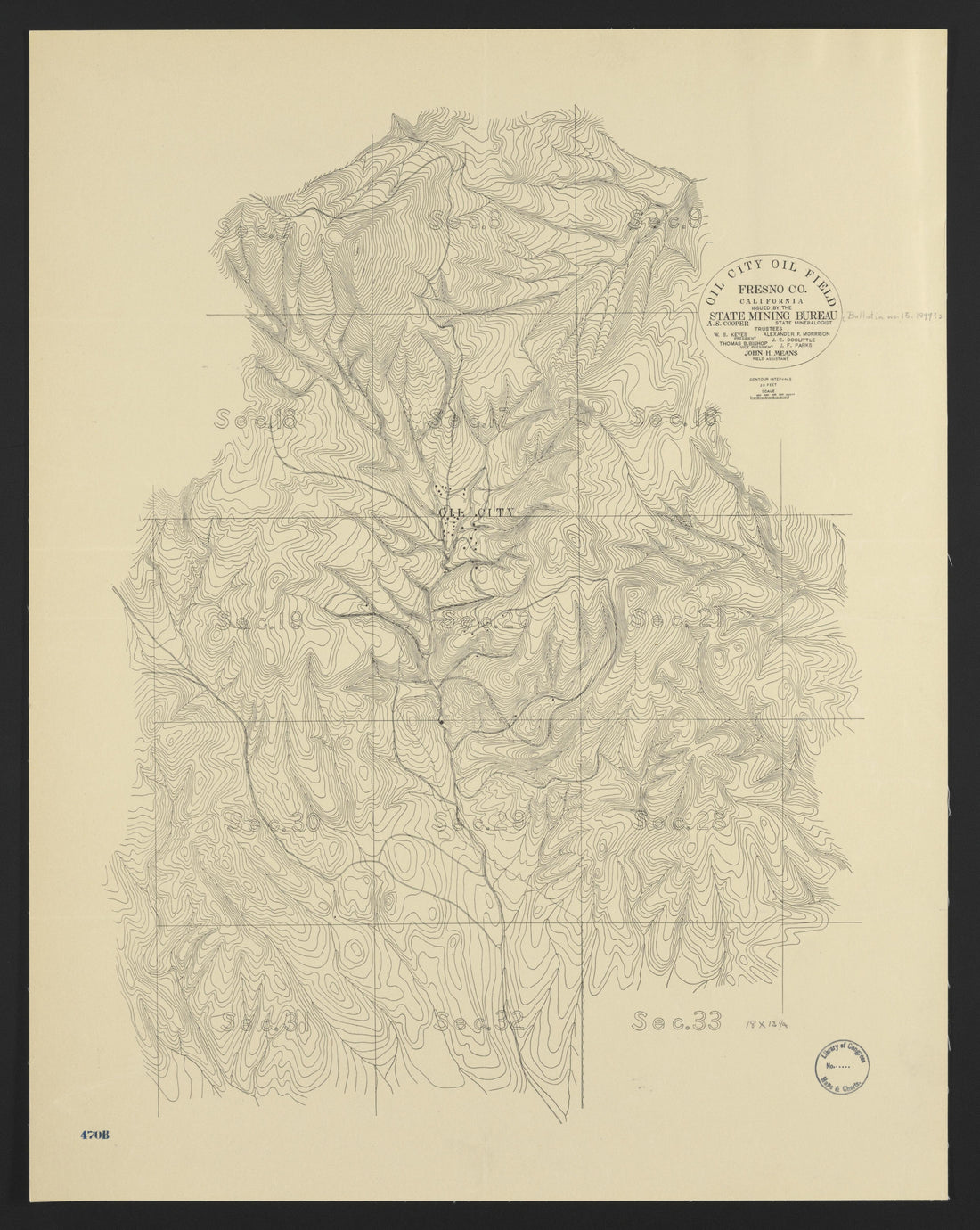CA Drawer 133, Folder 10, Item 02 from Maps of California--counties Fresno to 1913 1856 by Relic Map Company