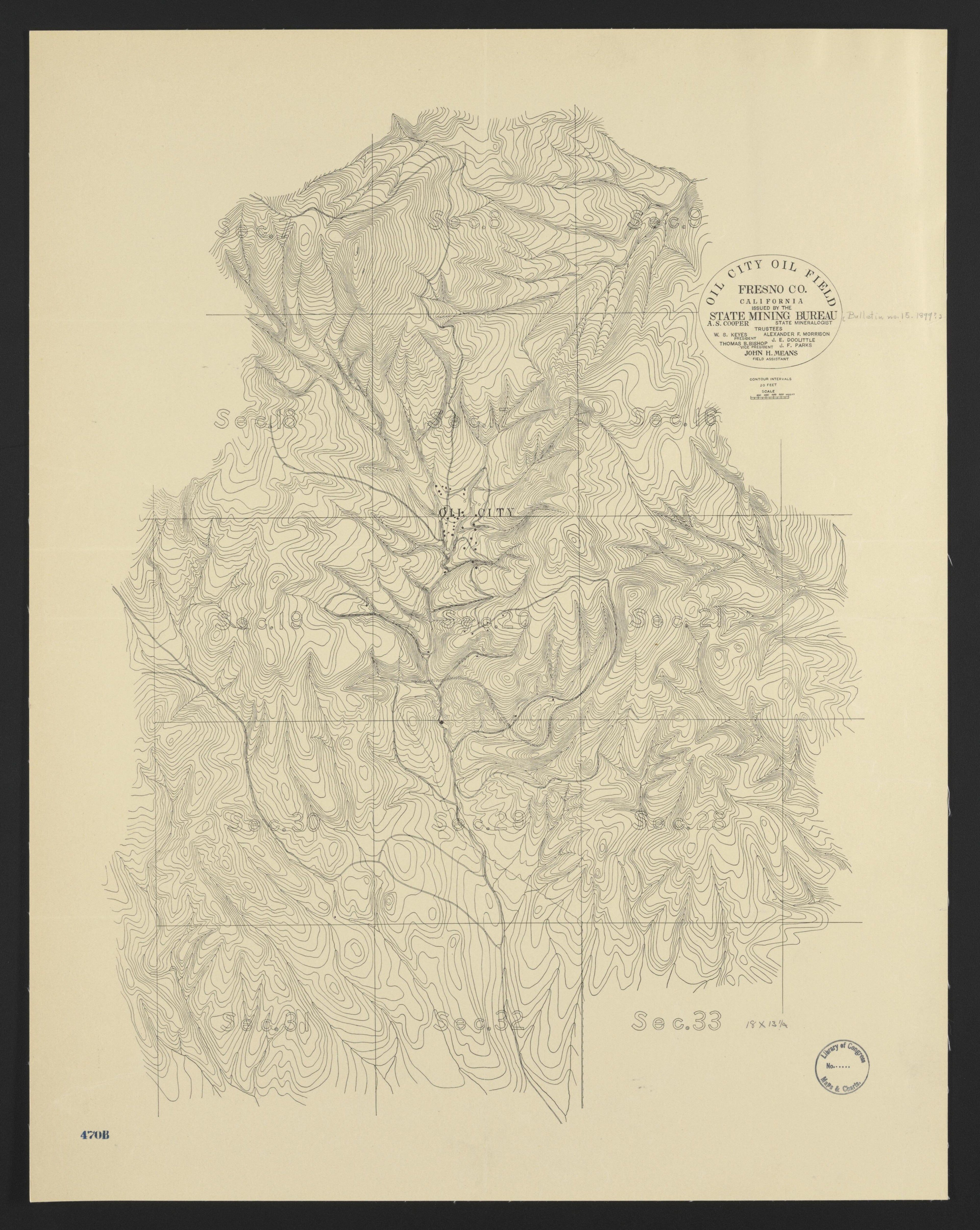 CA Drawer 133, Folder 10, Item 02 from Maps of California--counties Fresno to 1913 1856 by Relic Map Company