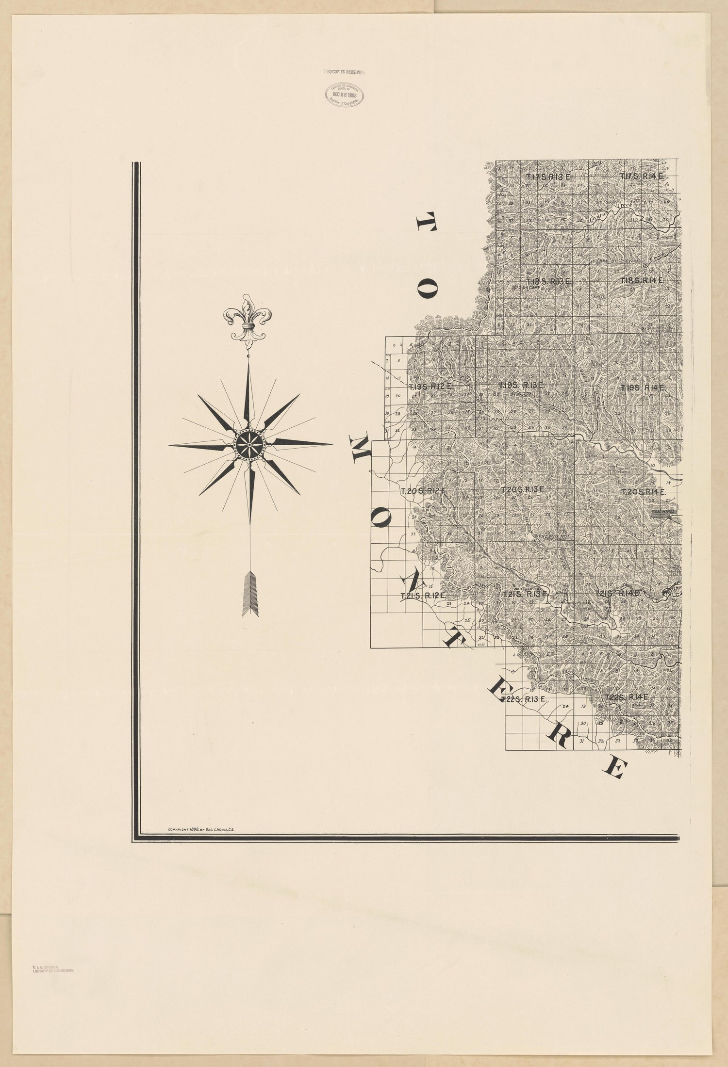 CA Drawer 133, Folder 08, Item 01 from Maps of California--counties Fresno to 1913 1856 by Relic Map Company