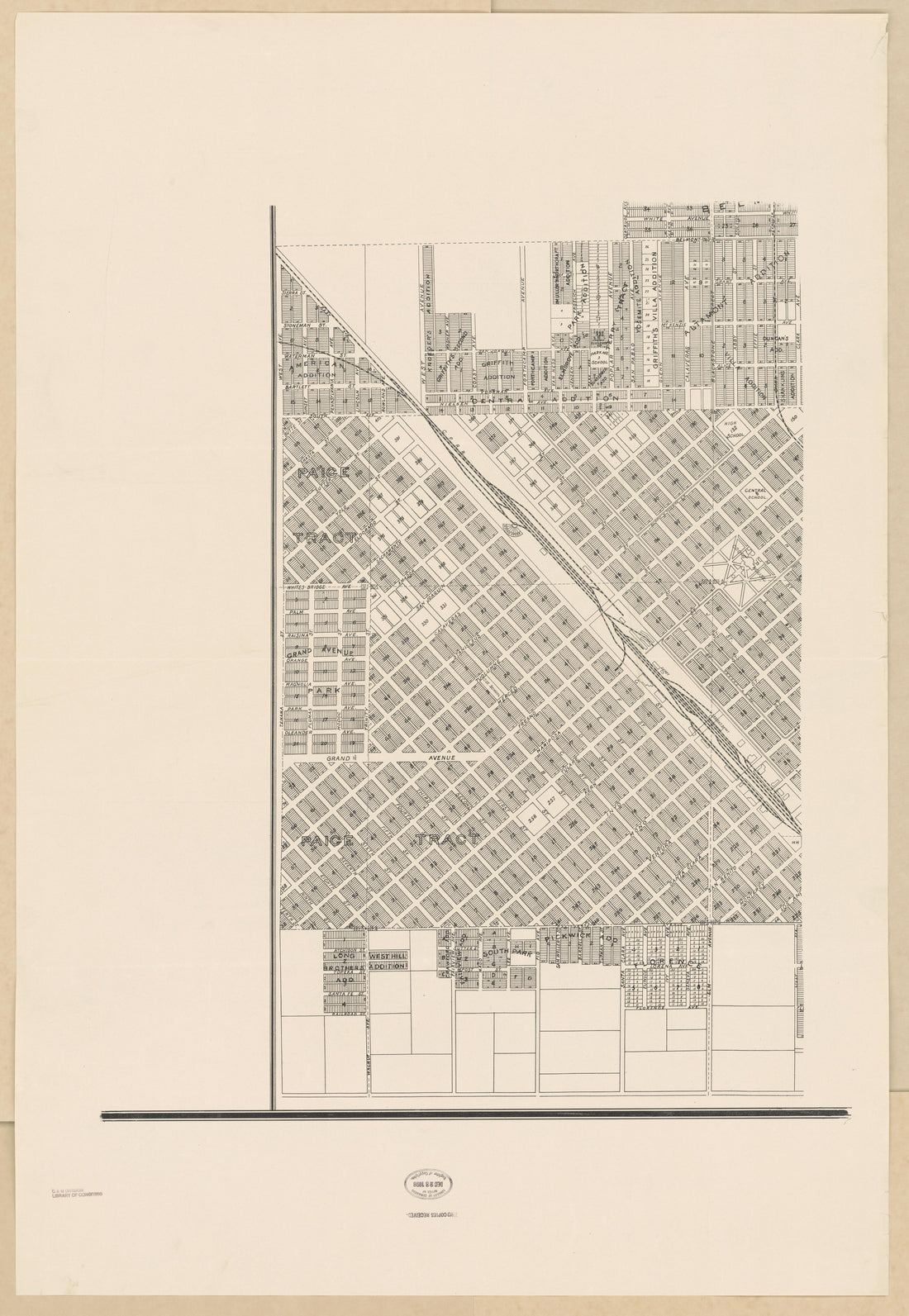 CA Drawer 133, Folder 08, Item 04 from Maps of California--counties Fresno to 1913 1856 by Relic Map Company