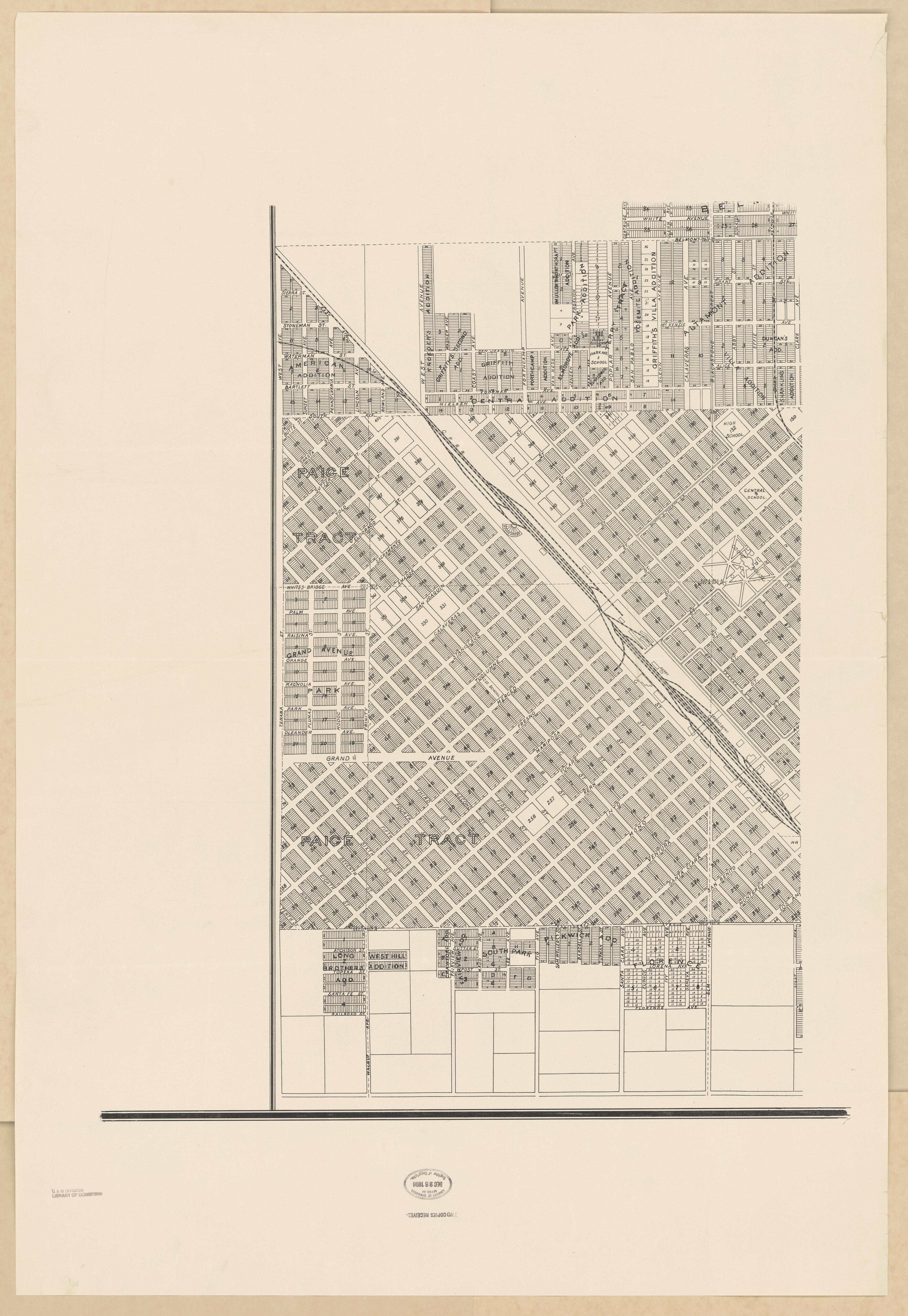 CA Drawer 133, Folder 08, Item 04 from Maps of California--counties Fresno to 1913 1856 by Relic Map Company