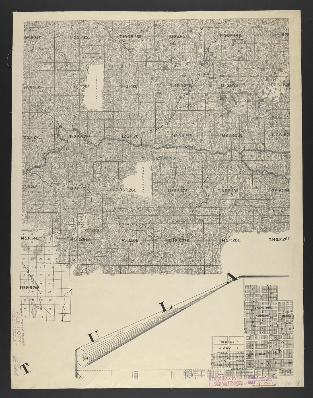 CA Drawer 133, Folder 05, Item 02 from Maps of California--counties Fresno to 1913 1856 by Relic Map Company