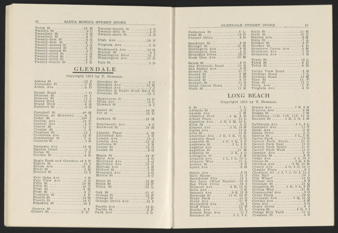 This old map of California, Los Angeles County,  was created by  in 1911